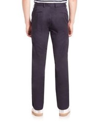 Z Zegna Straight Fit Cotton Chinos