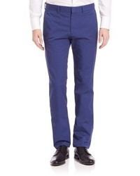 Z Zegna Straight Fit Cotton Chinos