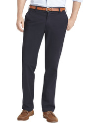 Izod Straight Fit Flat Front Chinos