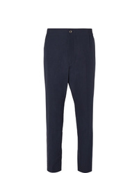 Gucci Tapered Cotton Poplin Trousers