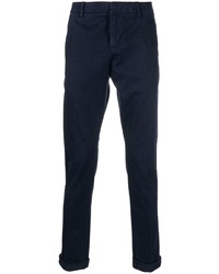 Dondup Tapered Leg Stretch Cotton Chino Trousers