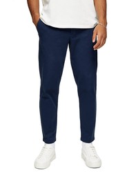 Topman Tapered Stretch Cotton Chino Pants