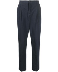 Sunspel Textured Twill Pleated Chino Trousers