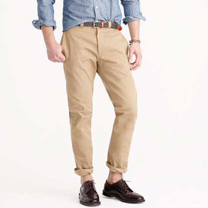 J.Crew Wallace Barnes Japanese Selvedge Chino, $288 | J.Crew | Lookastic