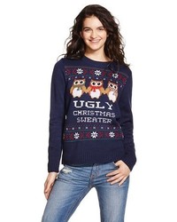 Self Esteem Owl Ugly Christmas Sweater