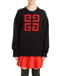 Givenchy Logo Jacquard Sweater