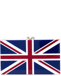 Charlotte Olympia English Flag Clutch