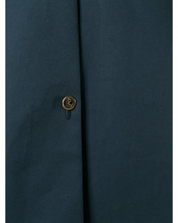 Thom Browne Bal Collar Overcoat In Mackintosh