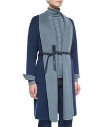 Loro Piana Belted Double Faced Cashmere Coat