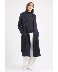 Topshop Belted Wool Blend Coat