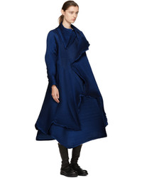 Issey Miyake Blue Polygon Coat