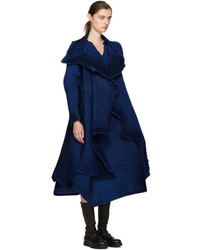 Issey Miyake Blue Polygon Coat