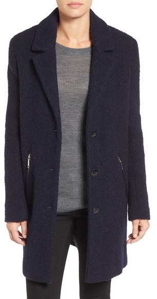 calvin klein boucle coat