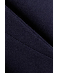 Stella McCartney Bryce Wool Blend Coat Midnight Blue