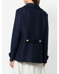 Ermanno Scervino Cuff Detail Double Breasted Coat