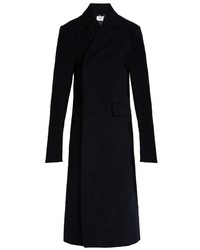 Vetements Double Breasted Brushed Cotton Coat