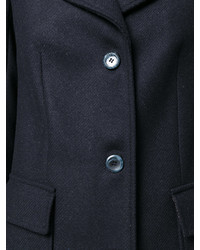 Jil Sander Navy Double Breasted Coat