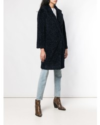 Blanca Double Breasted Textured Coat