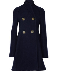 Victoria Beckham Double Breasted Wool Coat