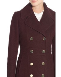 GUESS Fit Flare Military Coat
