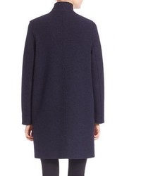 Harris Wharf London Virgin Wool Cocoon Coat