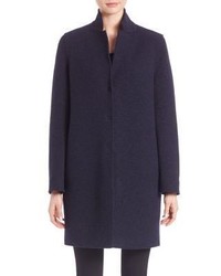 Harris Wharf London Virgin Wool Cocoon Coat