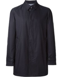 Herno Concealed Button Fastening Coat