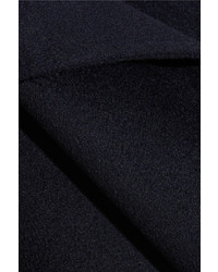 Joseph Lima Double Faced Wool And Cashmere Blend Coat Navy