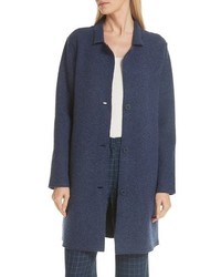 Eileen Fisher Long Boiled Wool Jacket