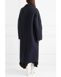 Jil Sander Oversized Wool And Cashmere Blend Coat