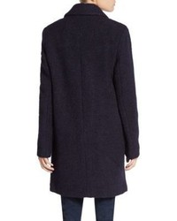 Calvin Klein Wool Blend Three Button Coat