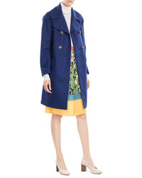 M Missoni Wool Coat With Cashmere