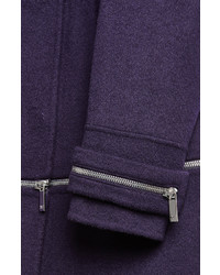 Diane von Furstenberg Wool Coat With Zippers