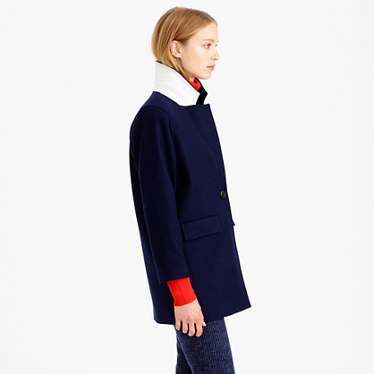 melton boyfriend coat