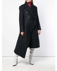 Y/Project Y Project Exposed Lining Asymmetric Coat