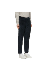 Ps By Paul Smith Navy Corduroy Chino Trousers