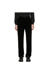 Giorgio Armani Navy Velvet Trousers