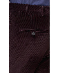 Burberry Prorsum Straight Fit Corduroy Trousers