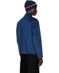 Paul Smith Blue Zip Front Jacket