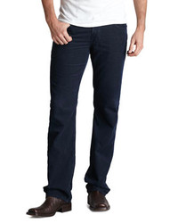 AG Adriano Goldschmied Protege Corduroy Pants Sulfur Navy