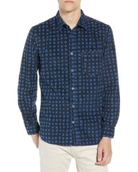 French Connection Gridlock Regular Fit Corduroy Shirt