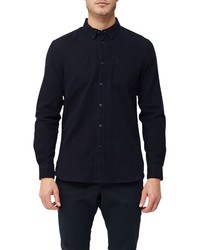 French Connection Micro Corduroy Button Up Shirt