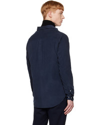 Norse Projects Navy Osvald Shirt