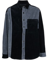 FIVE CM Two Tone Ribbed Shirt