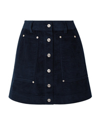 Proenza Schouler Pswl Cotton Corduroy Mini Skirt