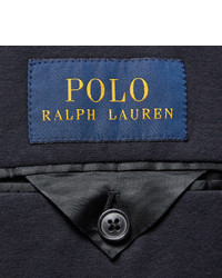 Polo Ralph Lauren Blue Morgan Slim Fit Cotton Blend Jersey Blazer