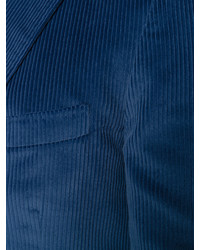 Etro Flap Pockets Ribbed Blazer