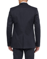 Maison Margiela Navy Cotton Suit Jacket