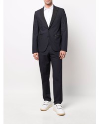 costume national contemporary Single Breasted Cotton Blazer