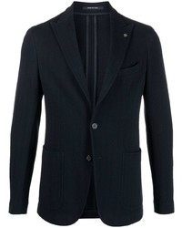 Tagliatore Single Breasted Cotton Blazer